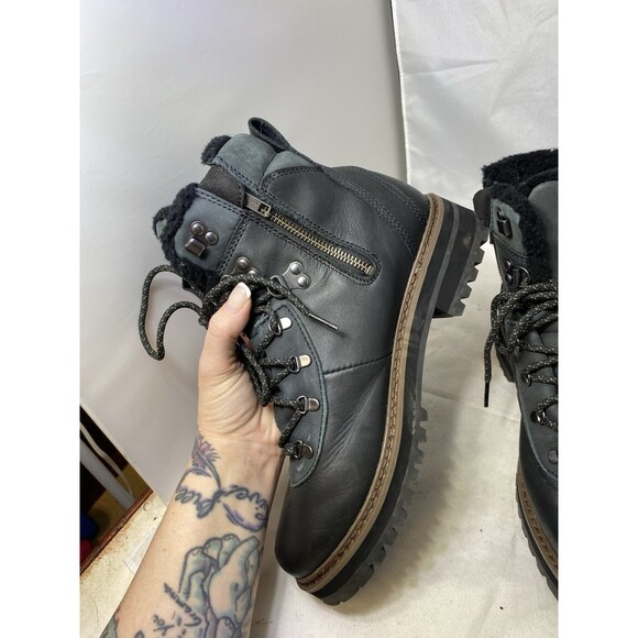 Woman's Boots L.L.Bean Camden Hill Boot Alpine Insulated 8.5 Black - Picture 7 of 8